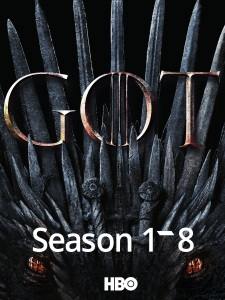 Game of Thrones (Season 1 – 8) Dual Audio {Hindi ORG 2.0 – 5.1 English} Series 480p | 720p | 1080p BluRay